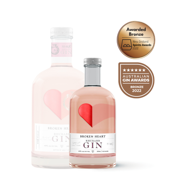 Broken Heart Rhubarb Gin 200ml