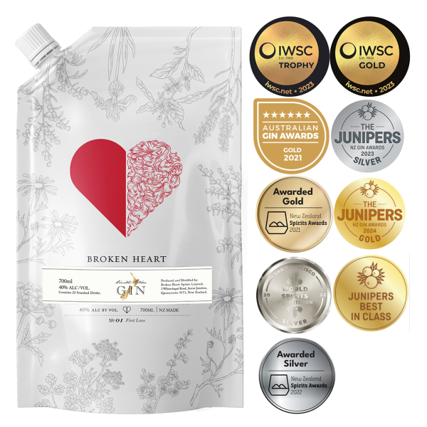 Queenstown Edition Premium Gin Refill Pouch 700ml